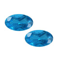 Malgache Neon Apatite Set of 2 (Ovl 5x3 mm) 0.42 ctw - Sticky add to cart bar