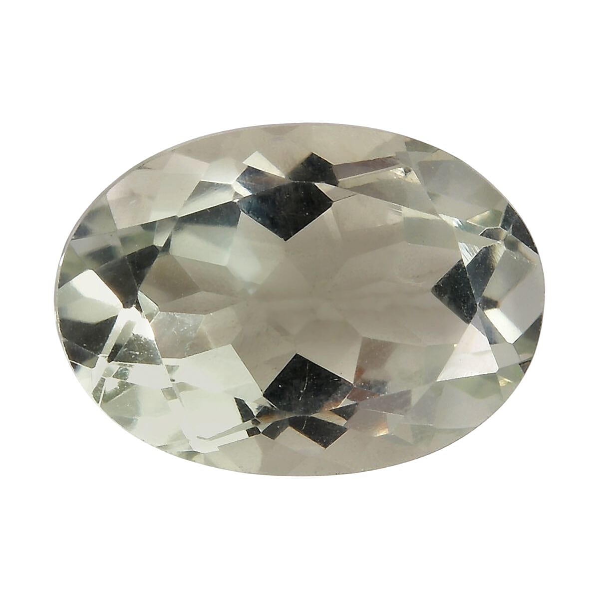 AAA Montezuma Prasiolite (Oval 14x10 mm) 5.72 ctw