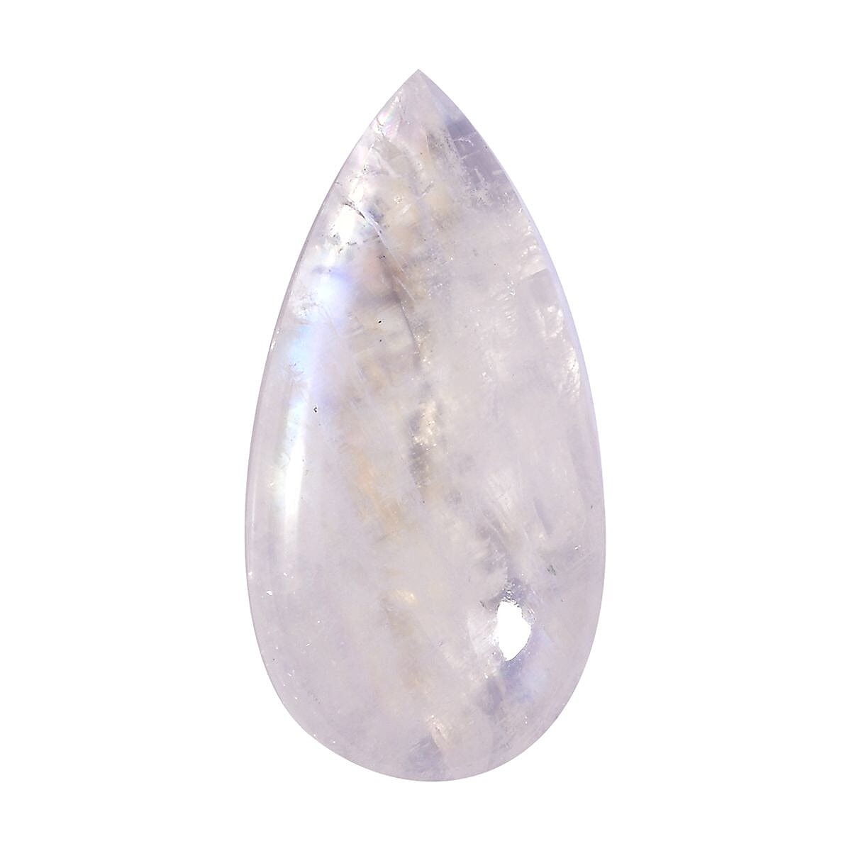 AA Rainbow Moonstone (Pear 20x10 mm) 5.95 ctw Loose Gemstone