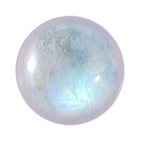 AA Rainbow Moonstone (Rnd 10 mm) 4.57 ctw Loose Gemstone