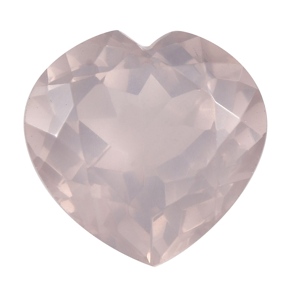 Galilea Rose Quartz (Hrt 12 mm) 4.22 ctw
