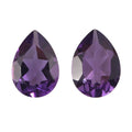 Uruguayan Amethyst Set of 2 (Pear 7x5 mm) 1.19 ctw - Sticky add to cart bar