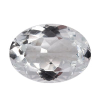 White Topaz (Ovl 14x10 mm) 6.71 ctw
