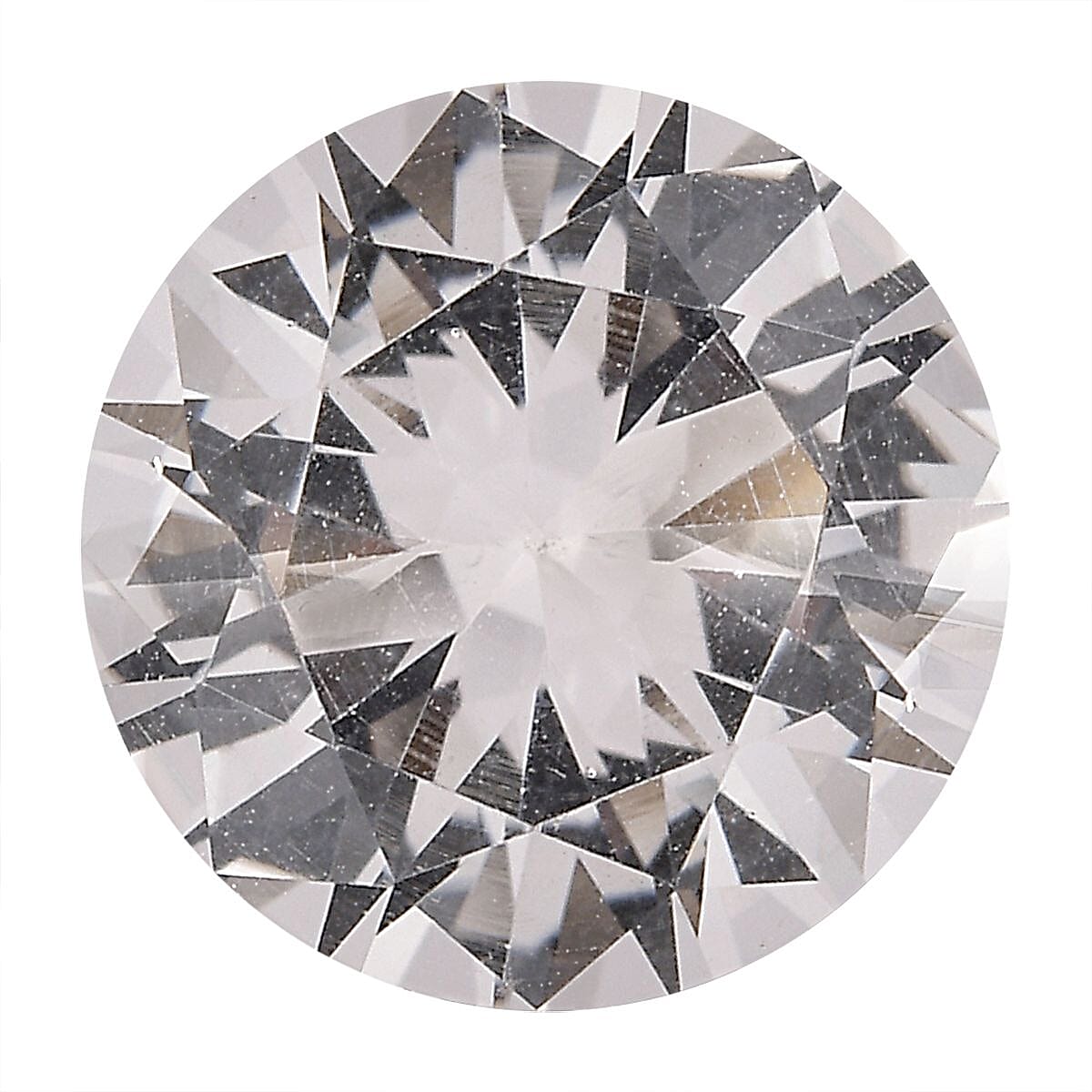 White Topaz (Rnd 12 mm) 5.21 ctw