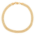 Italian Venetian Chain Bracelet in 10K Yellow Gold (7.50 In) 2.5 Grams - Sticky add to cart bar