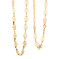 Italian Celestial Wheel Chain Necklace in 10K Yellow Gold 3.42 Grams 20 Inches - Sticky add to cart bar
