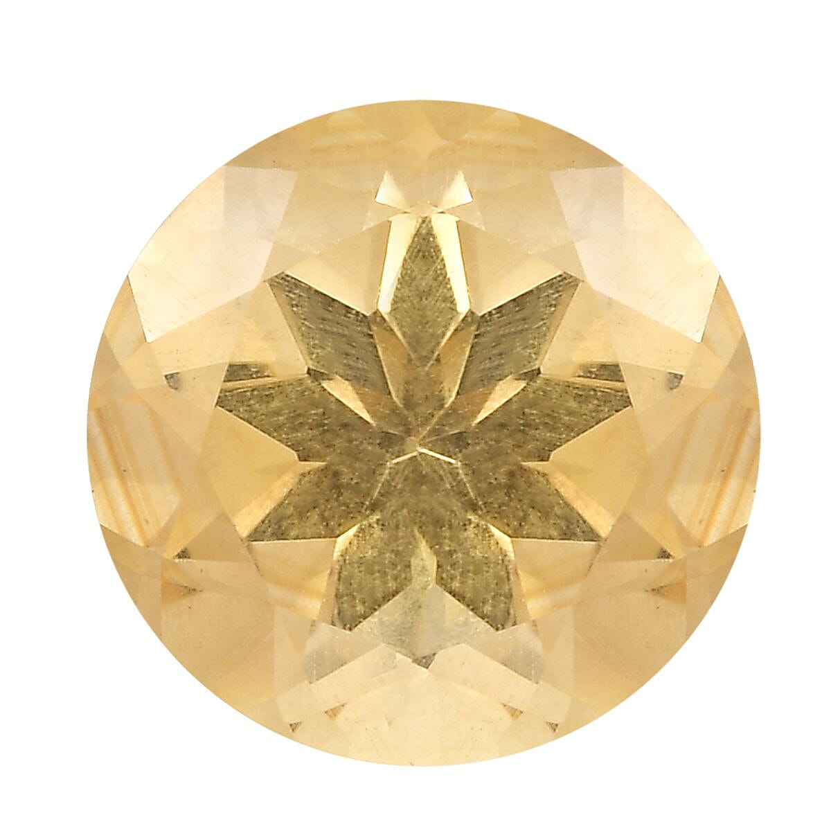 Brazilian Citrine (Rnd 10 mm) 2.89 ctw