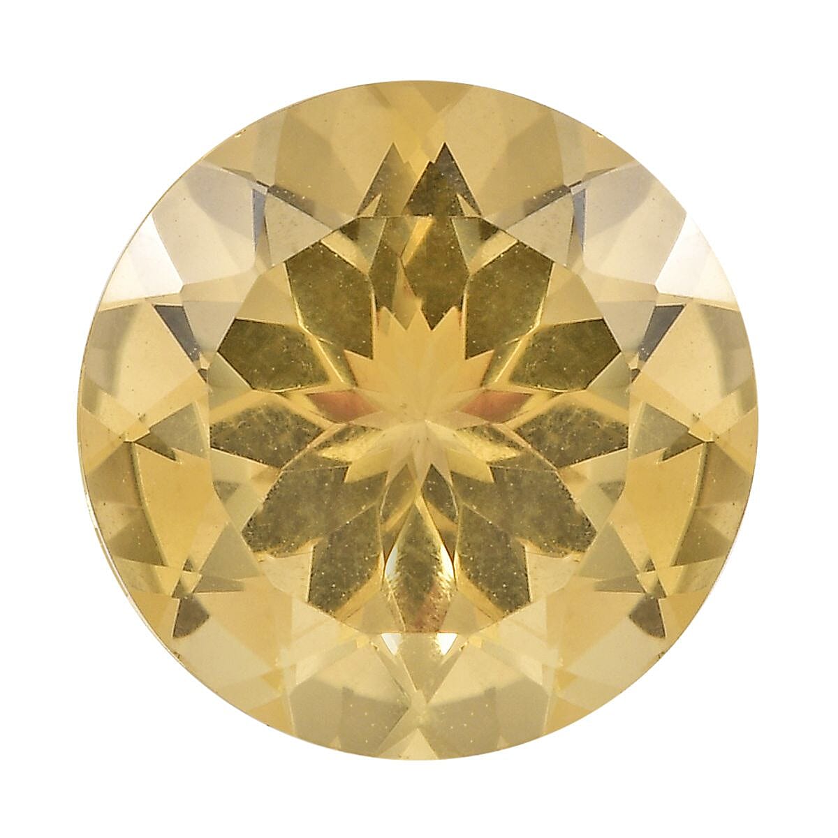 Brazilian Citrine (Rnd 12 mm) 5.72 ctw