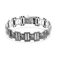 Bali Legacy Sterling Silver Eagle Bracelet (8.00 In) (40.3 g)