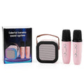 3pcs Wireless Karaoke Speaker with colorful LED lights and 2pc Microphone - Sticky add to cart bar