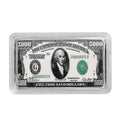 999.9 Fine Silver One Troy Ounce Bullion Currency Bar 31.1 Grams - Sticky add to cart bar