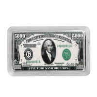 999.9 Fine Silver One Troy Ounce Bullion Currency Bar 31.1 Grams