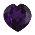 African Amethyst (Hrt 10 mm) 2.93 ctw Loose Gemstone - Sticky add to cart bar
