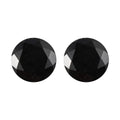 Australian Black Tourmaline Set of 2 (Rnd 6 mm) 1.65 ctw Loose Gemstone - Sticky add to cart bar