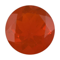 Jalisco Fire Opal (Rnd 7 mm) 0.82 ctw Loose Gemstone