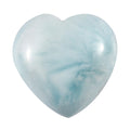 Larimar (Hear 10 mm) 3.58 ctw Loose Gemstone - Sticky add to cart bar