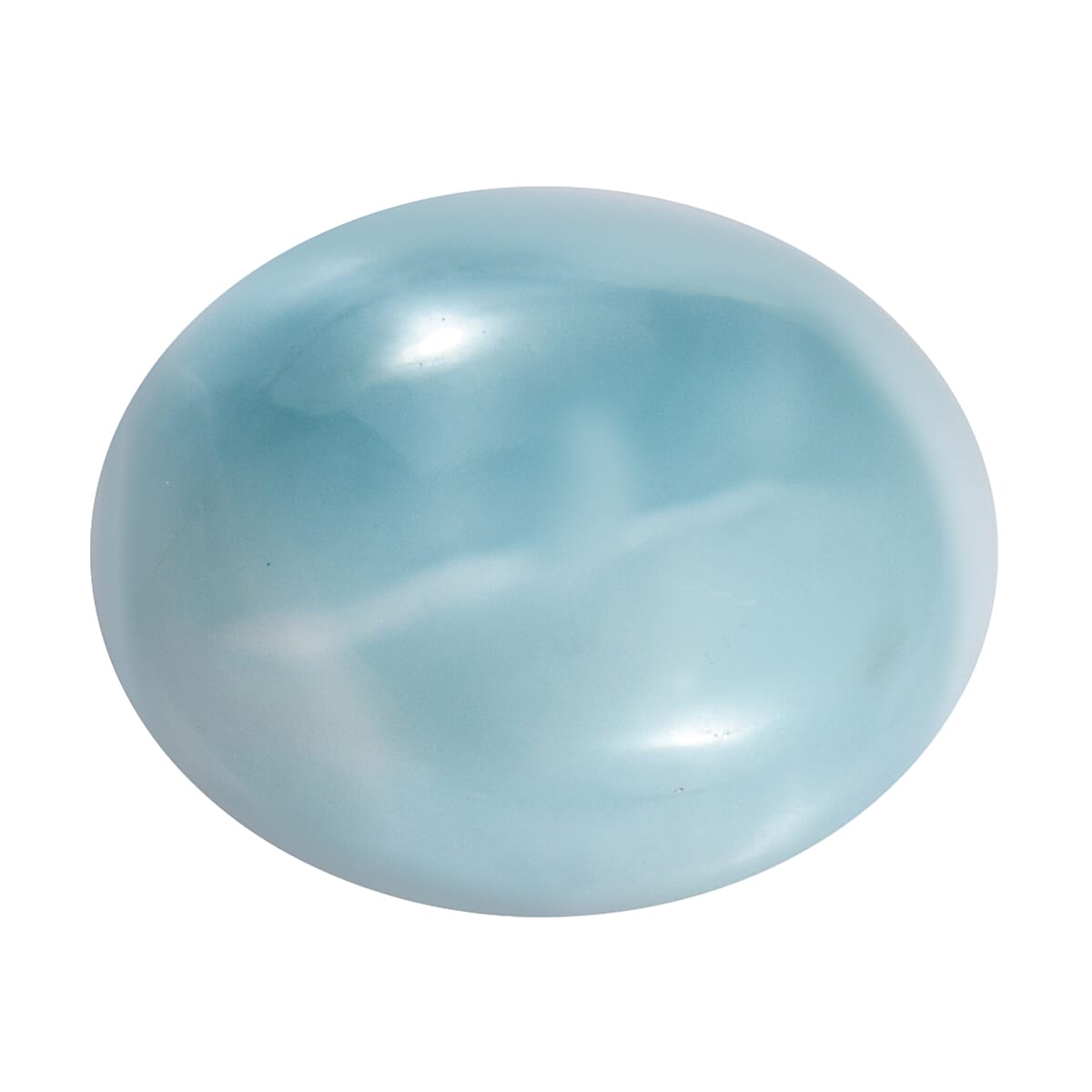 Larimar (Ovl 10x8 mm) 2.72 ctw Loose Gemstone