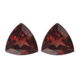 Mozambique Garnet Set of 2 (Trl 6 mm) 1.69 ctw Loose Gemstone - Sticky add to cart bar