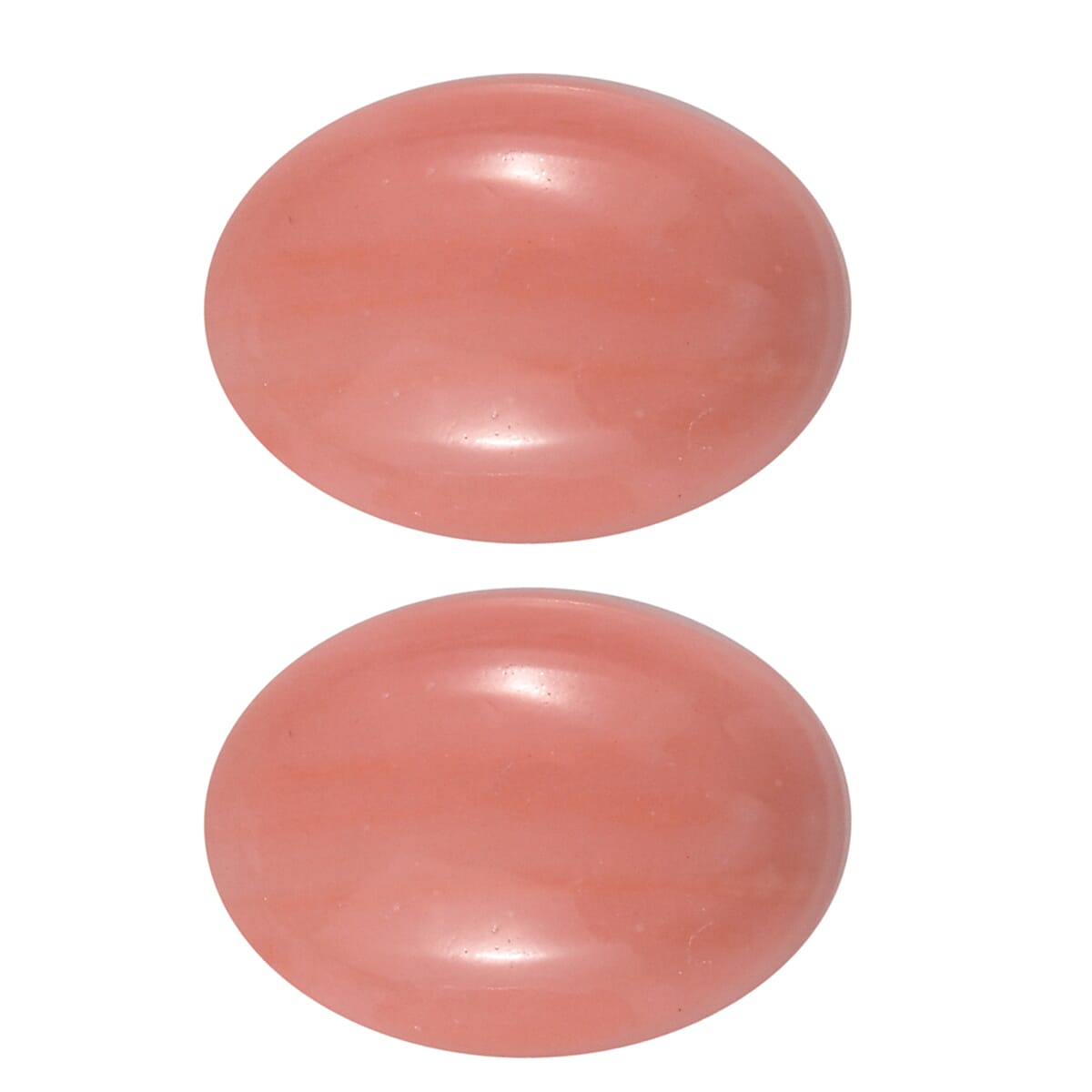 Peach Opal Set of 2 (Ovl 7x5 mm) 1.09 ctw Loose Gemstone