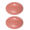 Peach Opal Set of 2 (Ovl 7x5 mm) 1.09 ctw Loose Gemstone - Sticky add to cart bar
