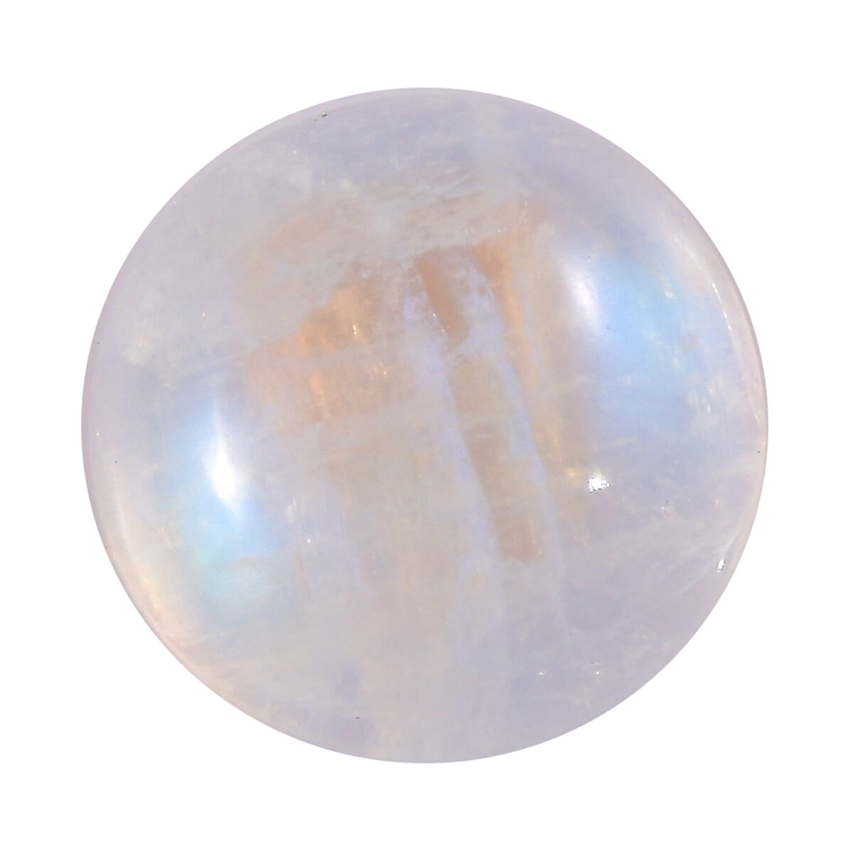 AAA Rainbow Moonstone (Rnd 8 mm) 2.02 ctw Loose Gemstone
