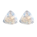 AA Rainbow Moonstone Set of 2 (Trl 5 mm) 0.81 ctw Loose Gemstone - Sticky add to cart bar