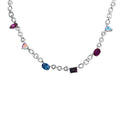 Karis Multi Mystic Topaz 6.60 ctw Celestial Necklace in Platinum Bond 18 Inches - Sticky add to cart bar