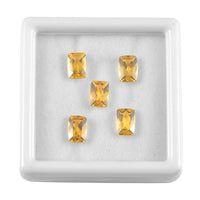 Yellow Beryl Assorted Box (Cush 7x5 mm) 4.00 ctw Loose Gemstone