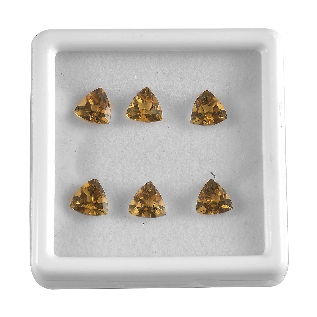 Yellow Beryl Assorted Box (Trl 6 mm) 4.00 ctw Loose Gemstone