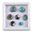 Blue Moon Turquoise Assorted Box (Mix Size) 15.00 ctw Loose Gemstone - Sticky add to cart bar