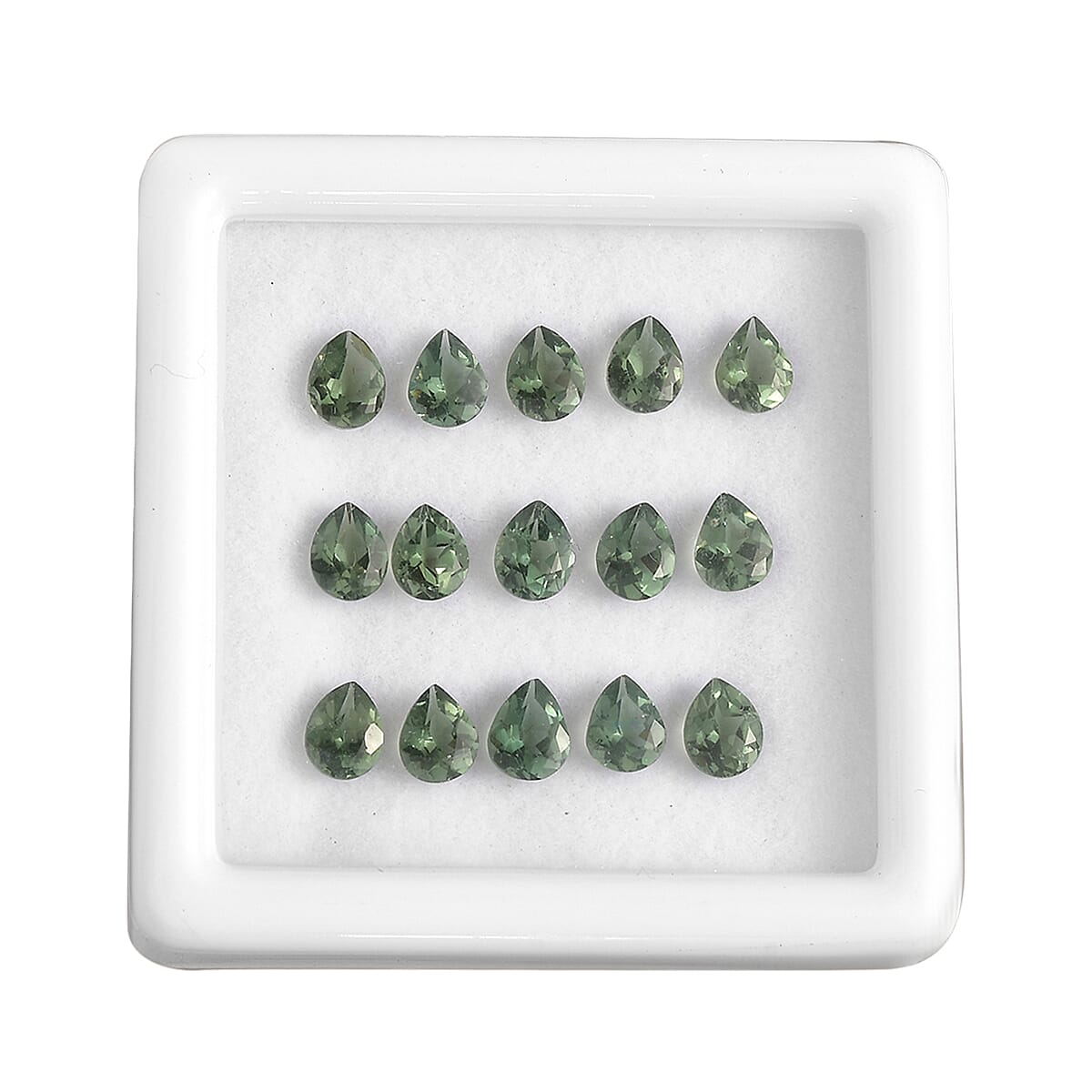 Malagasy Pine Apatite Assorted Box (Pear 5x4 mm) 5.00 ctw Loose Gemstone