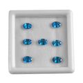 AA Malgache Neon Apatite Assorted Box (Ovl 6x4 mm) 3.00 ctw Loose Gemstone - Sticky add to cart bar