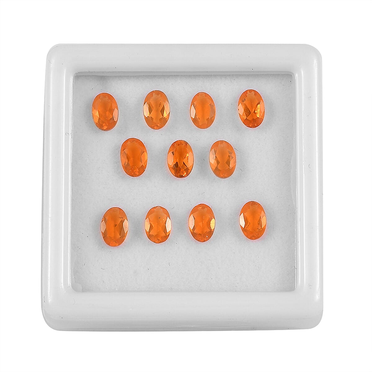 Fire Opal Assorted Box (Ovl 6x4 mm) 3.00 ctw