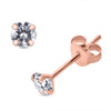 Rose Gold Over Sterling Silver