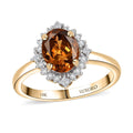 Certified & Appraised Luxoro 10K Yellow Gold AAA Golden Turkizite, Diamond (I2) (0.25 cts) Ring (Size 10.0) (Del. in 10-15 Days) 2.60 ctw - Sticky add to cart bar