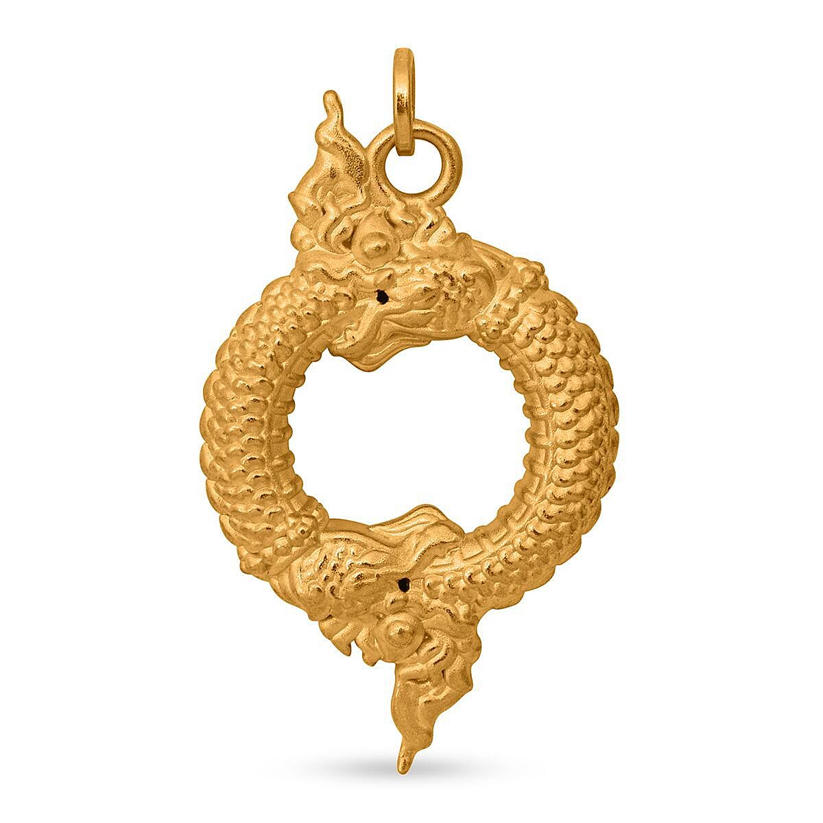 Electroform Dragon Pendant in 24K Yellow Gold 1.5 Grams