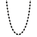 EverTrue Elite Shungite Teardrop Necklace Platinum Over Copper 12.50 ctw  (18-20 Inches) - Sticky add to cart bar