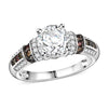 Moissanite & Multi Sapphire