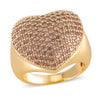 Simulated Champagne Diamond