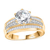 Yellow Gold Over Sterling Silver