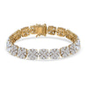 Yellow Gold Over Sterling Silver