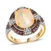 Ethiopian Welo Opal & Ceylon Blue Sapphire