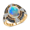 Ethiopian Welo Opal & Rubellite