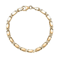 Eternal Weave Bracelet in 10K Yellow Gold (7.25 In) 5.40 Grams (Del. In 12-15 Days)