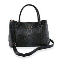 Grand Pelle Genuine Python Leather Timeless Tote Bag