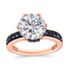 Rose Gold Over Sterling Silver