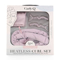 CurlyQ Long Dusty Mauve Curling Wrap & Clips - Sticky add to cart bar