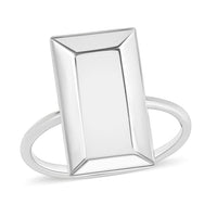 Bar Ring in 10K White Gold (Size 10.0) 1.90 Grams