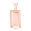 Rose Gold Over Sterling Silver
