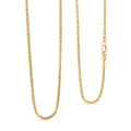 10K Yellow Gold 1.7mm Luca Necklace 22 Inches 5 Grams - Sticky add to cart bar